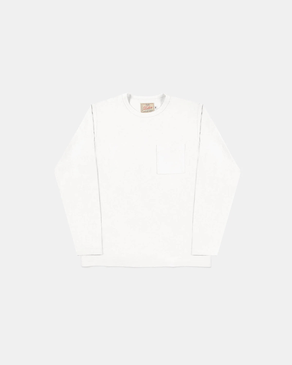 Dehen 1920 - Heavy Duty Longsleeved Tee - White