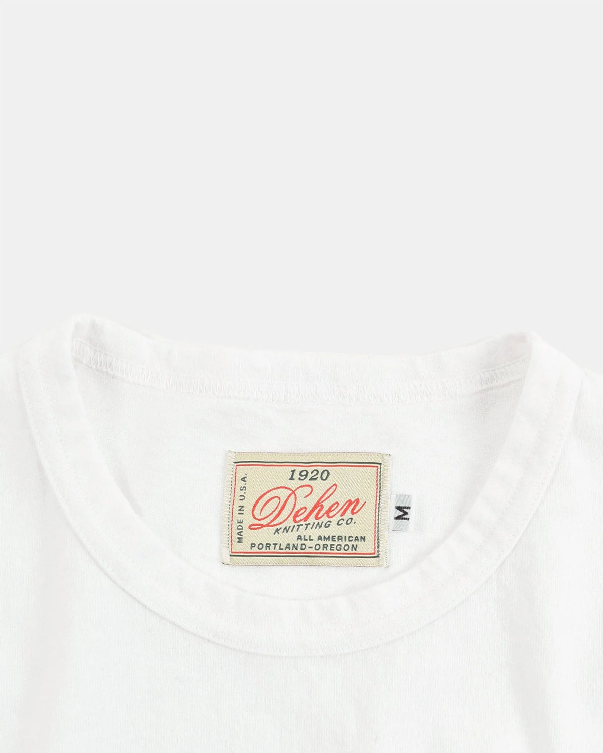 Dehen 1920 - Heavy Duty Longsleeved Tee - White