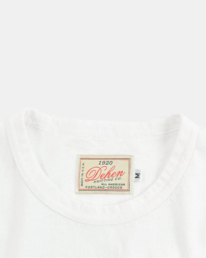 Dehen 1920 - Heavy Duty Longsleeved Tee - White