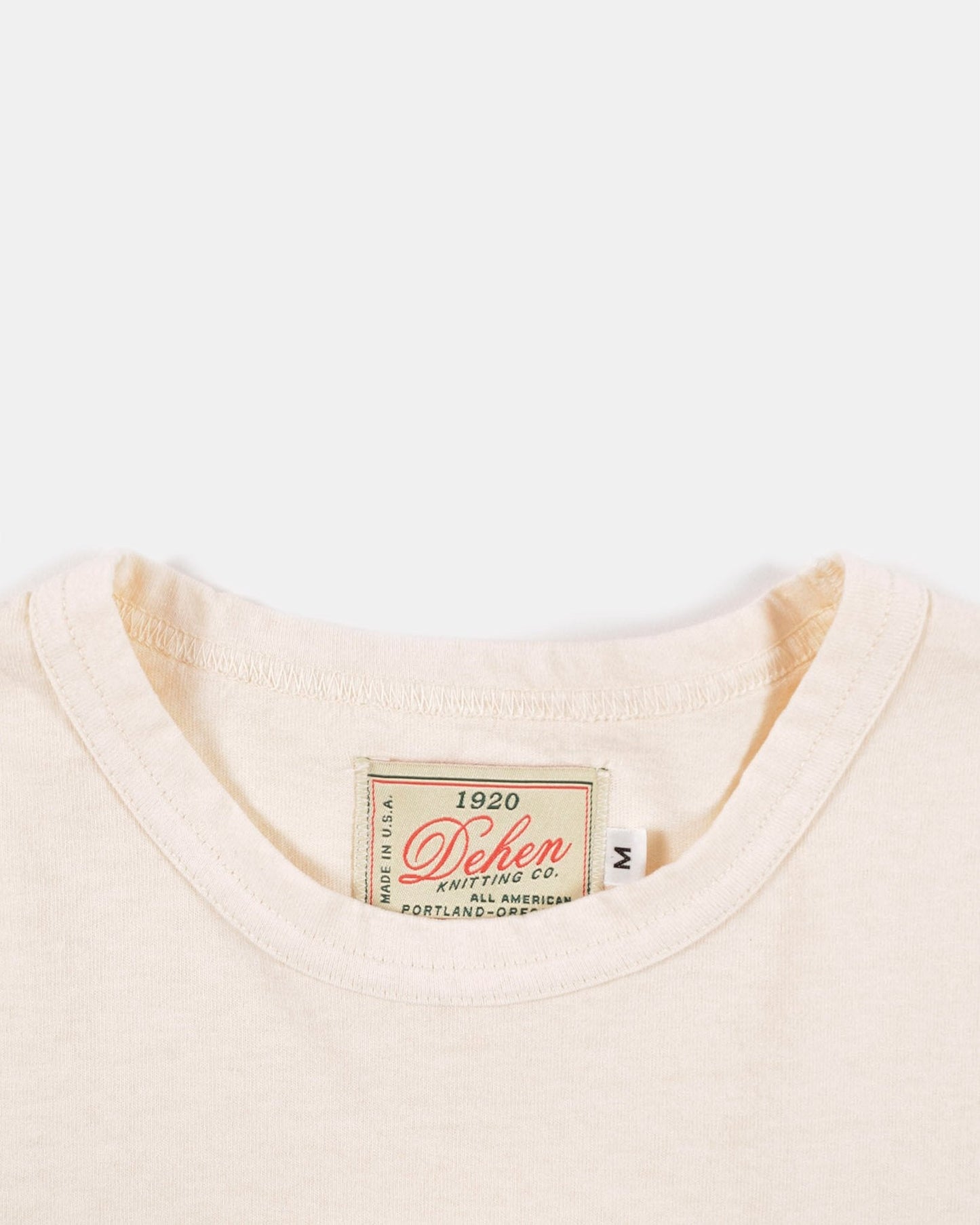 Dehen 1920 - Heavy Duty Tee - Natural