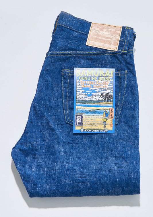 Samurai Jeans - S211XX17OZ-SLB "MURAKUMO" 17oz Slub Tapered Jeans