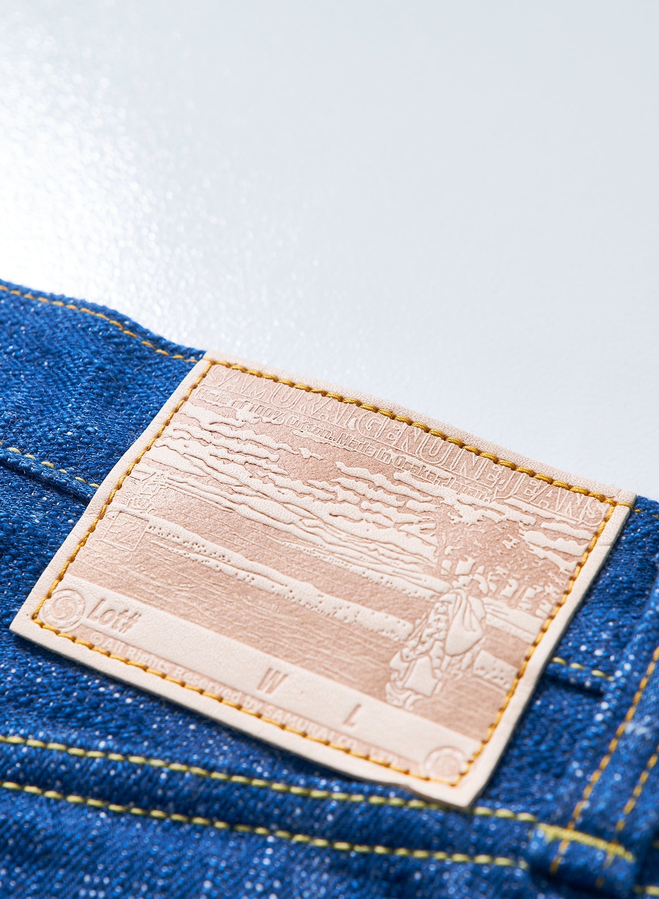 Samurai Jeans - S211XX17OZ-SLB "MURAKUMO" 17oz Slub Tapered Jeans