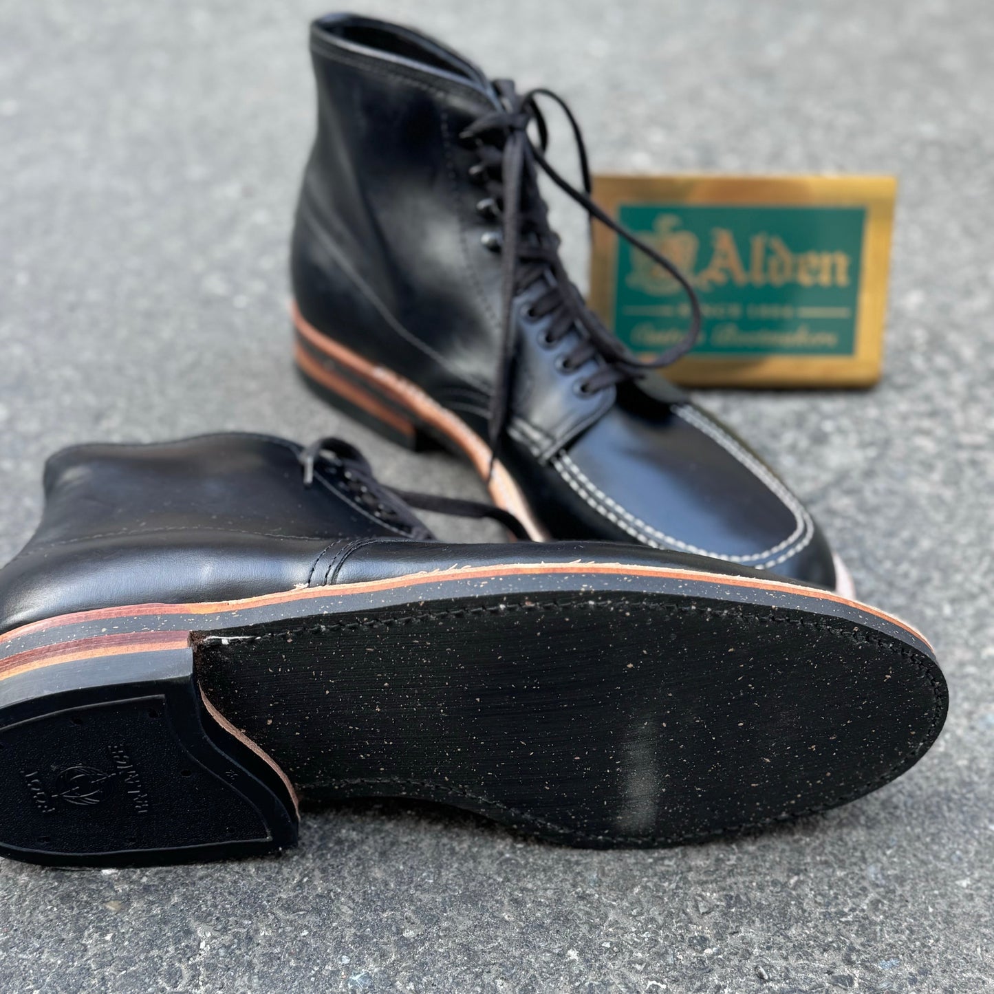 ALDEN - Indy Boot 401 - Black Chromexcel