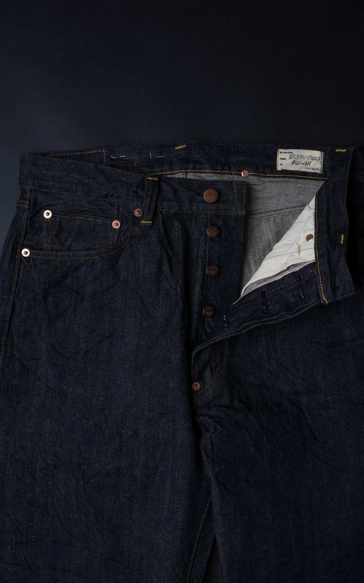 BIG JOHN - M103J-001-Indigo Buckaroo