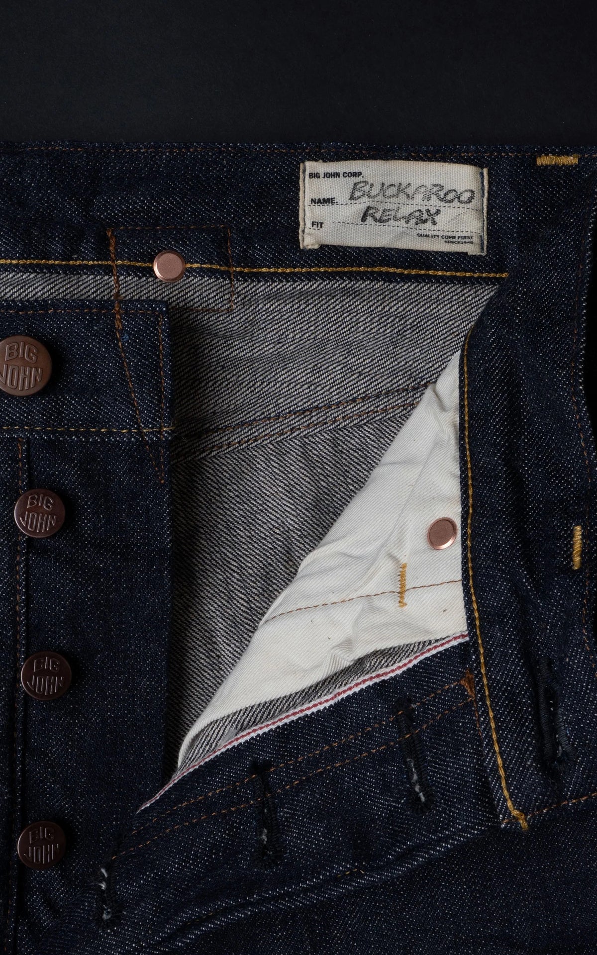 BIG JOHN - M103J-001-Indigo Buckaroo