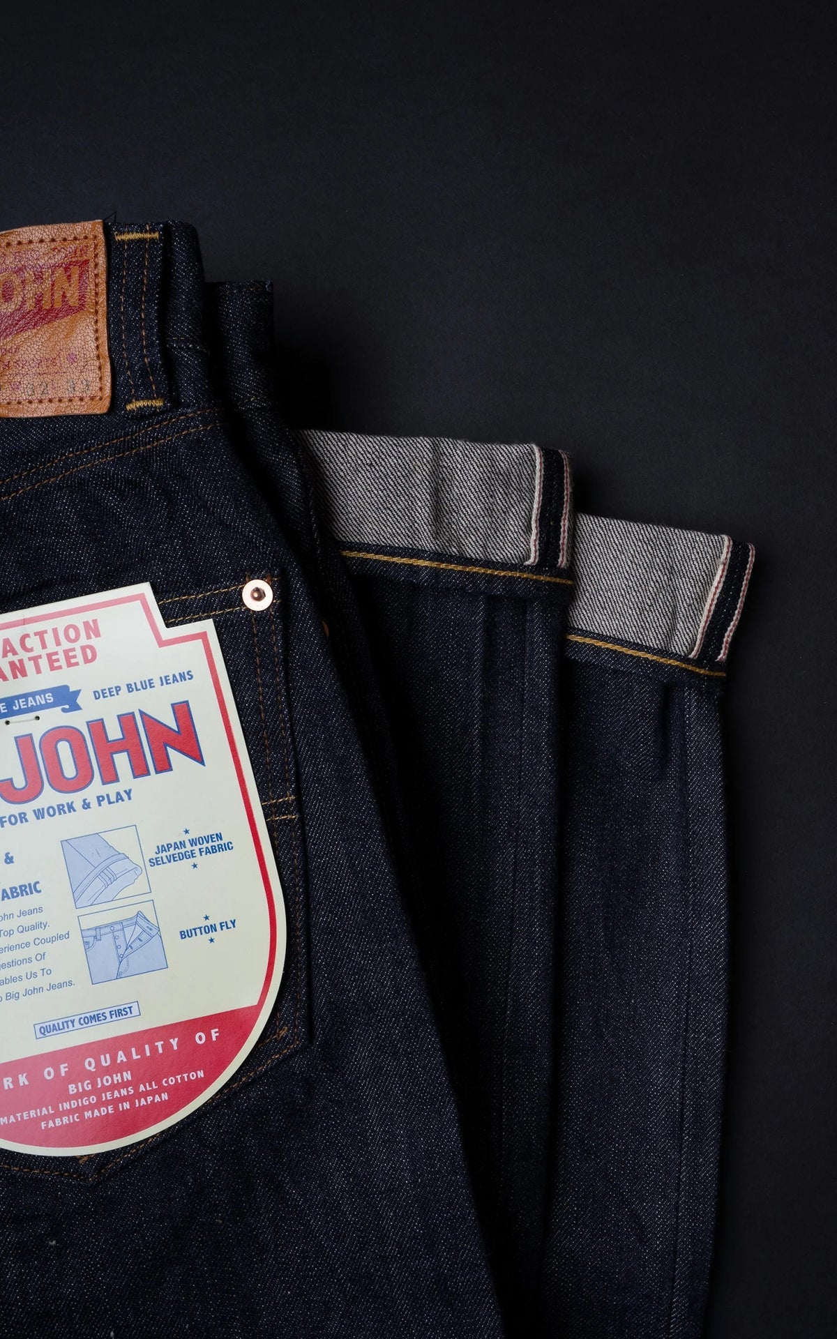 BIG JOHN - M103J-001-Indigo Buckaroo