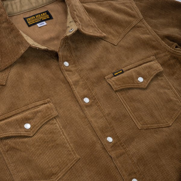 Iron Heart - IHSH-398 Camel Corduroy