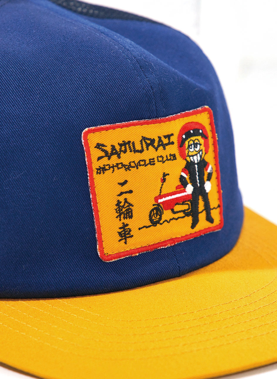 Samurai Jeans - MC101ME25 Navy Old Patch Cap