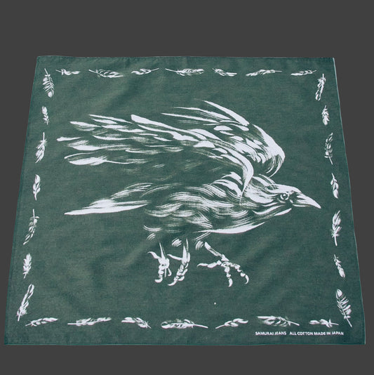 Samurai Jeans - Bandana SJ-02 Olive Eagle