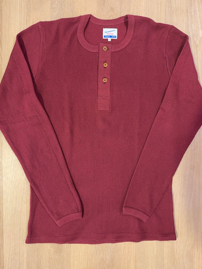Hermansson Folktrikå - 001 Ribbed Henley Bordeaux