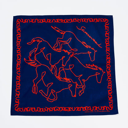 Samurai Jeans - Bandana SJ-BANDANA-03 (Horse Motif Bandana)
