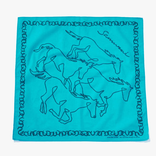 Samurai Jeans - Bandana SJ-BANDANA-03 (Horse Motif Bandana)