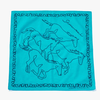Samurai Jeans - Bandana SJ-BANDANA-03 (Horse Motif Bandana)