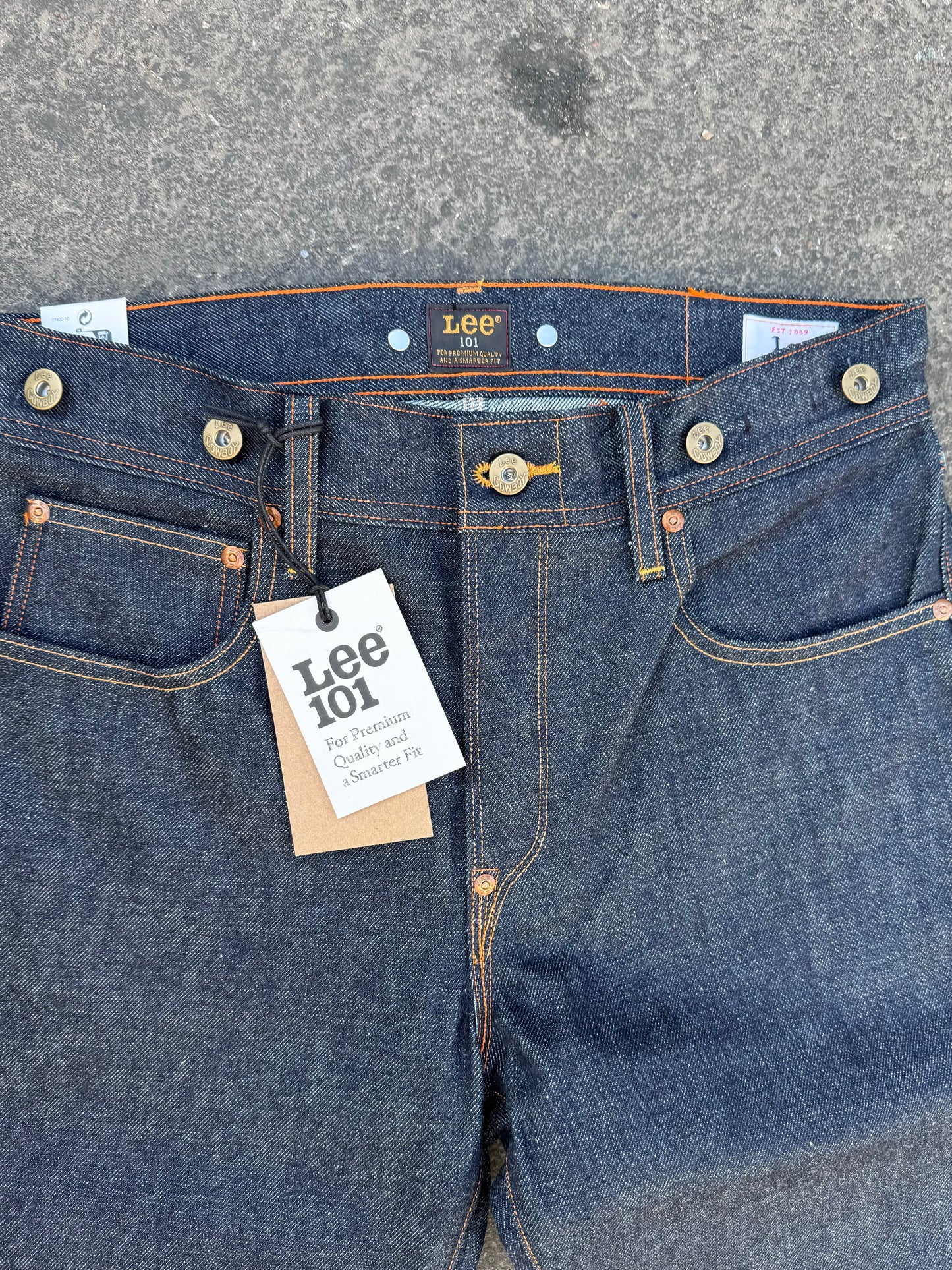 Lee 101 - 101 Cowboy Pant - Raw