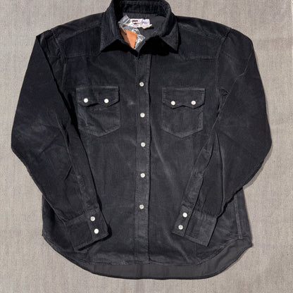 Tellason - Cowboy Shirt Black Corduroy