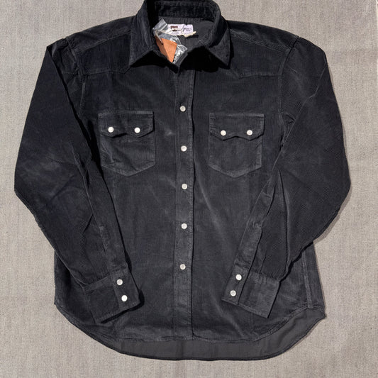 Tellason - Cowboy Shirt Black Corduroy
