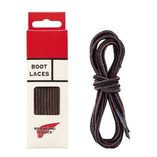 Red Wing - Lace, 36-inch Black/Brown Taslan (3-5 eyelets)