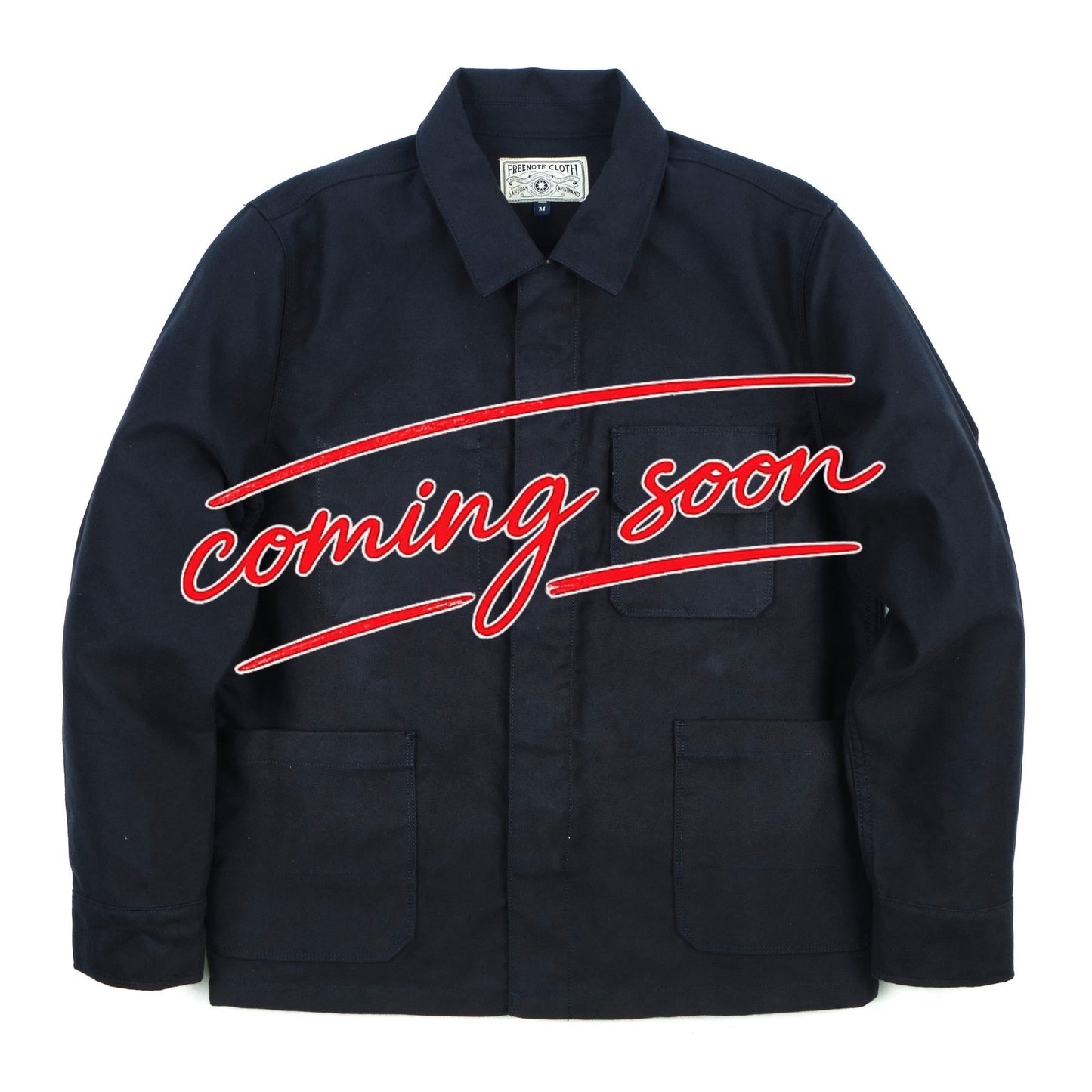 Freenote - CC-1 Chore Coat Moleskin Navy