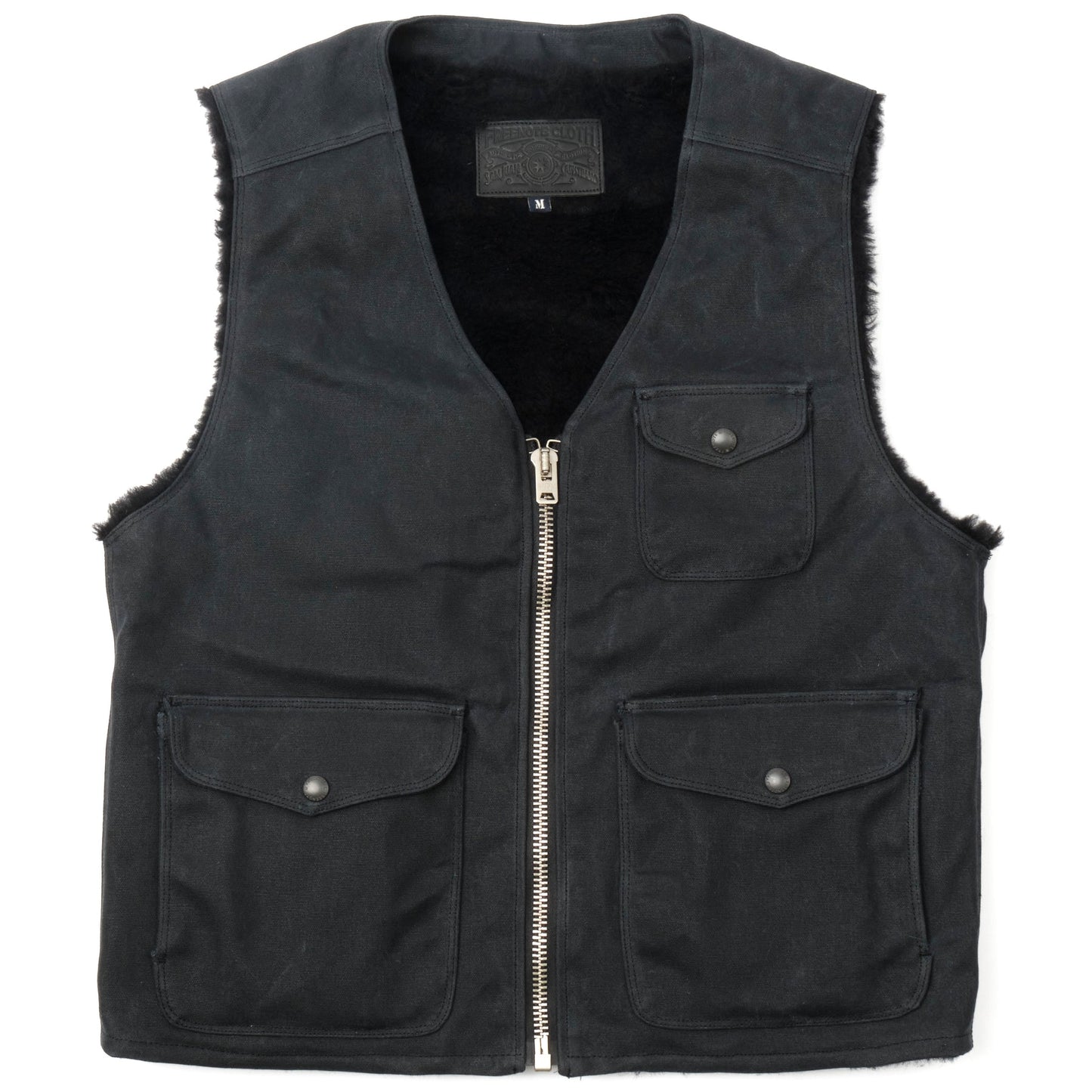 Freenote - Teamster Vest Black Canvas