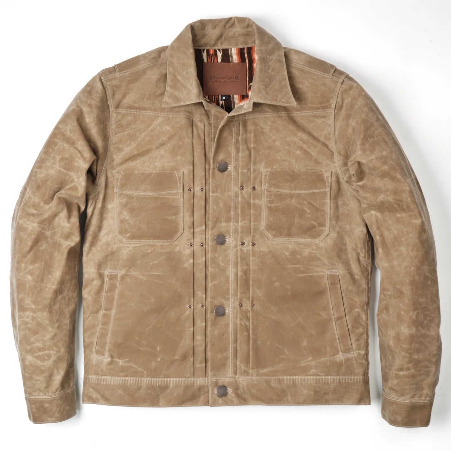 Freenote - Jacket - Rider Jacket Waxed Tobacco