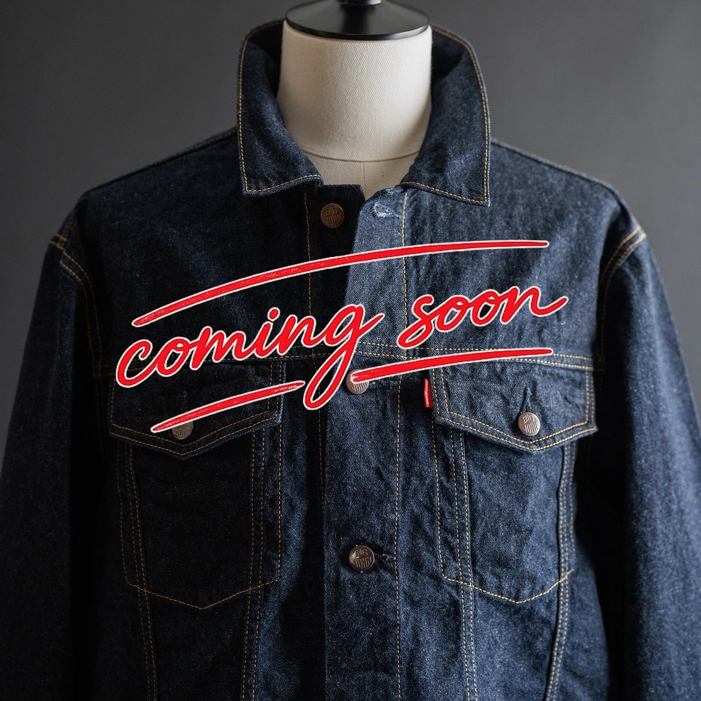BIG JOHN - M6010SL VINTAGE 60's Classic Trucker Jacket