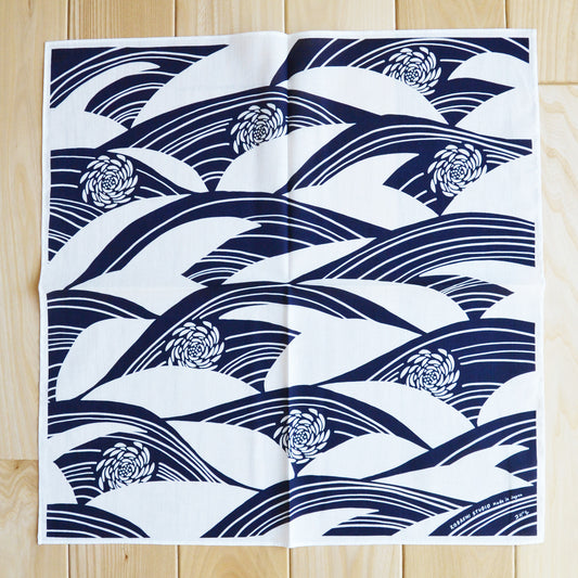 Kobashi Studio - Bandana Kiku-Sui White