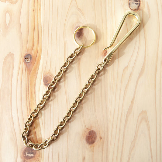 Kobashi Studio - Oval Chain w Hook Brass M