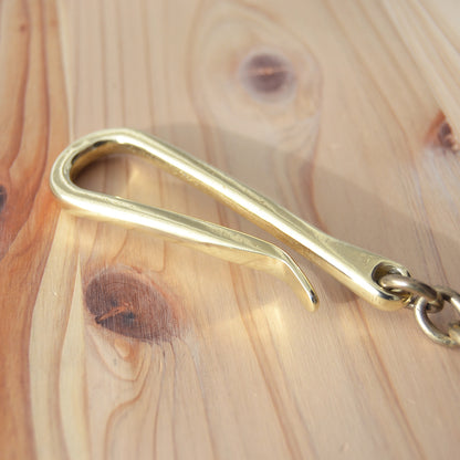 Kobashi Studio - Oval Chain w Hook Brass M