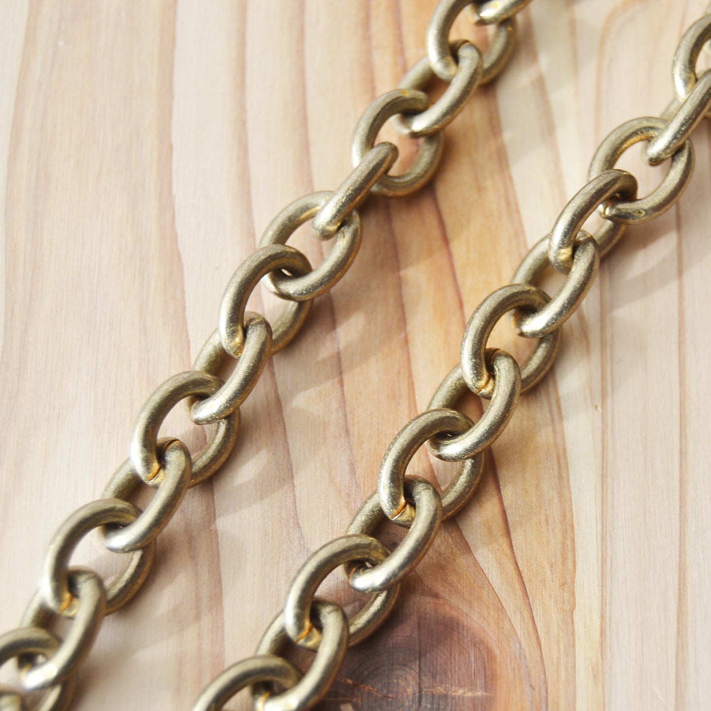 Kobashi Studio - Oval Chain w Hook Brass M
