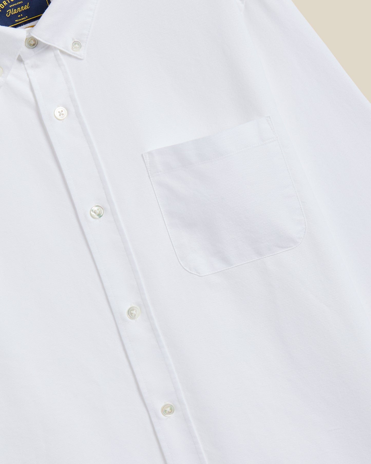 Portuguese Flannel - Belavista White Oxford