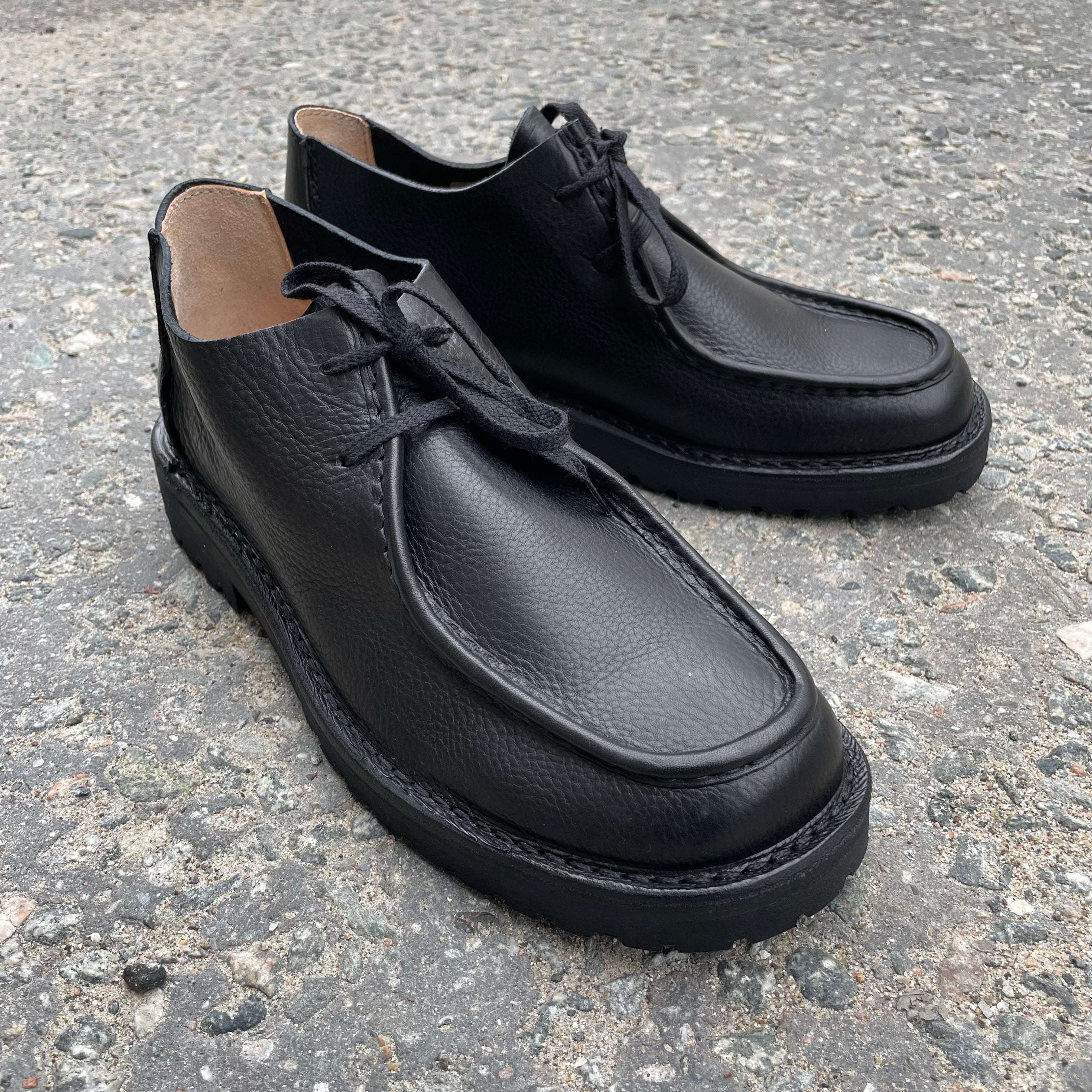 Astorflex Beenflex Moc Black Leather Brund