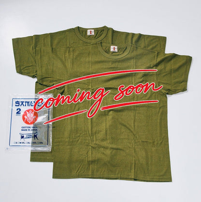 Samurai Jeans - SJ2PST Two Pack Tee Olive