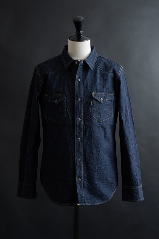 BIG JOHN - MS004E 10oz Nep Selvedge Denim Shirt