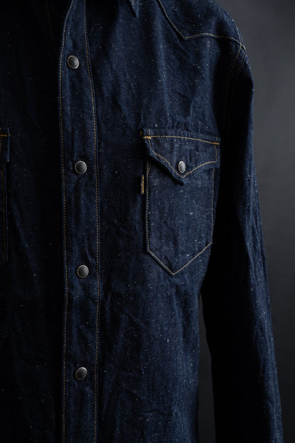 BIG JOHN - MS004E 10oz Nep Selvedge Denim Shirt