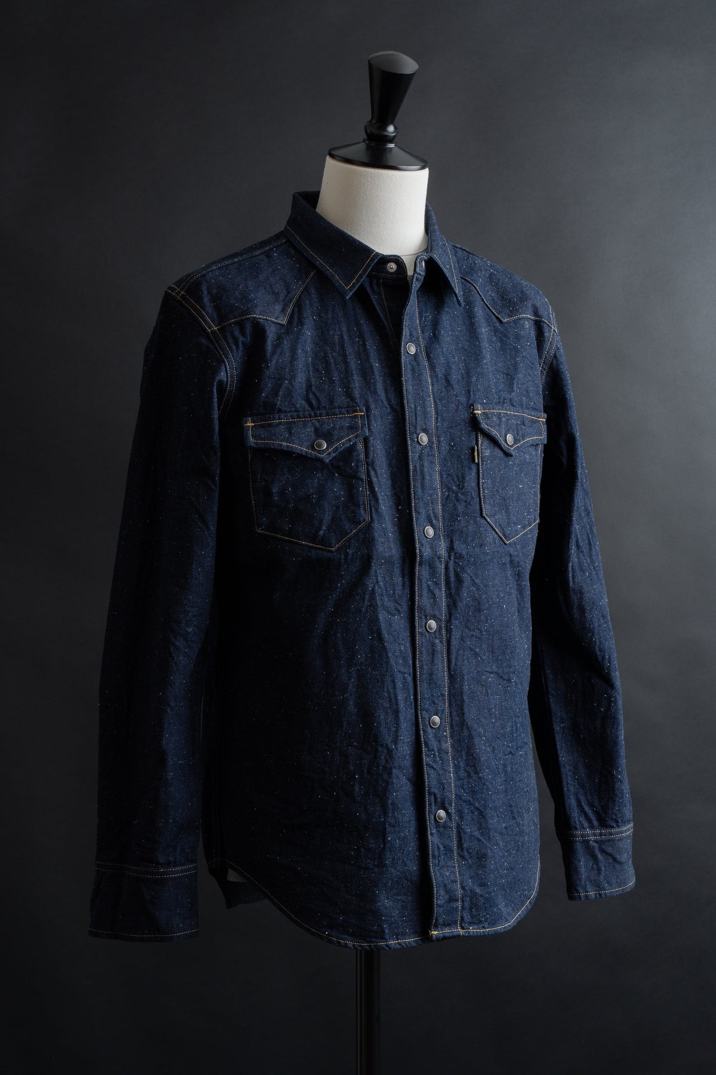 BIG JOHN - MS004E 10oz Nep Selvedge Denim Shirt