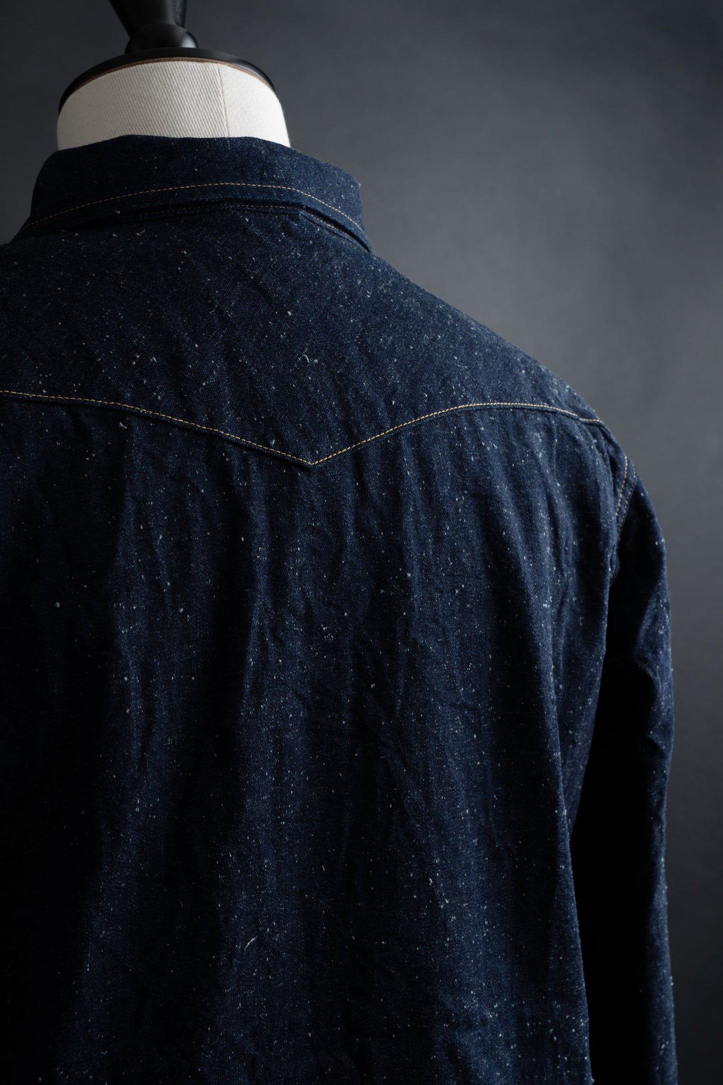 BIG JOHN - MS004E 10oz Nep Selvedge Denim Shirt