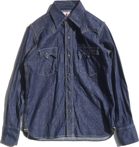 Samurai Jeans - SWD-L01 Western Shirt Seagull