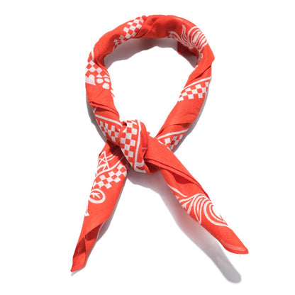 Omoto Denim - 9302 Kojima Selvedge Bandana Orange