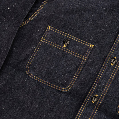 BIG JOHN - MS005E-001 Nep Denim Work Shirt