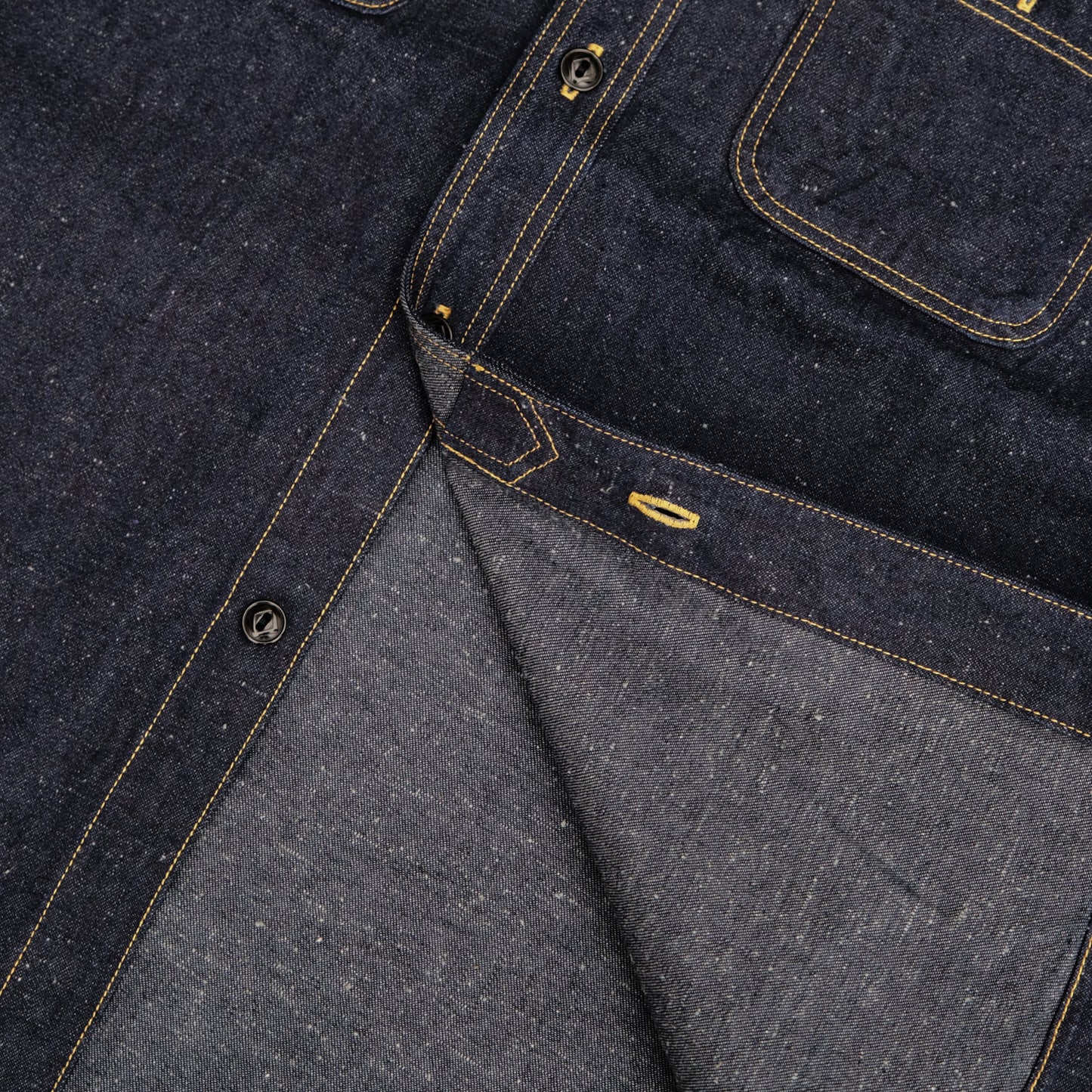 BIG JOHN - MS005E-001 Nep Denim Work Shirt