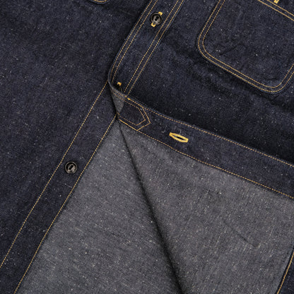 BIG JOHN - MS005E-001 Nep Denim Work Shirt