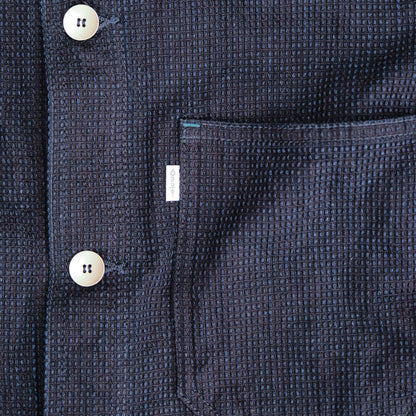 Omoto Denim - 3720 12oz Cube Sashiko Chore Jacket