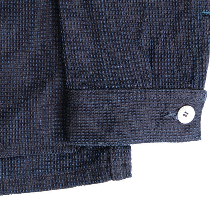 Omoto Denim - 3720 12oz Cube Sashiko Chore Jacket