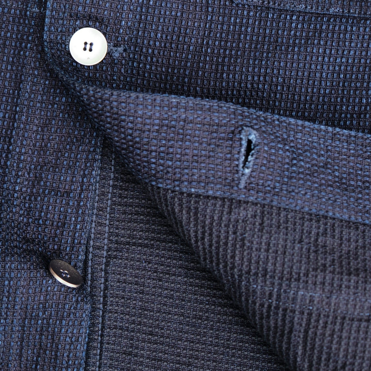 Omoto Denim - 3720 12oz Cube Sashiko Chore Jacket