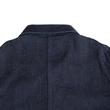 Omoto Denim - 3720 12oz Cube Sashiko Chore Jacket