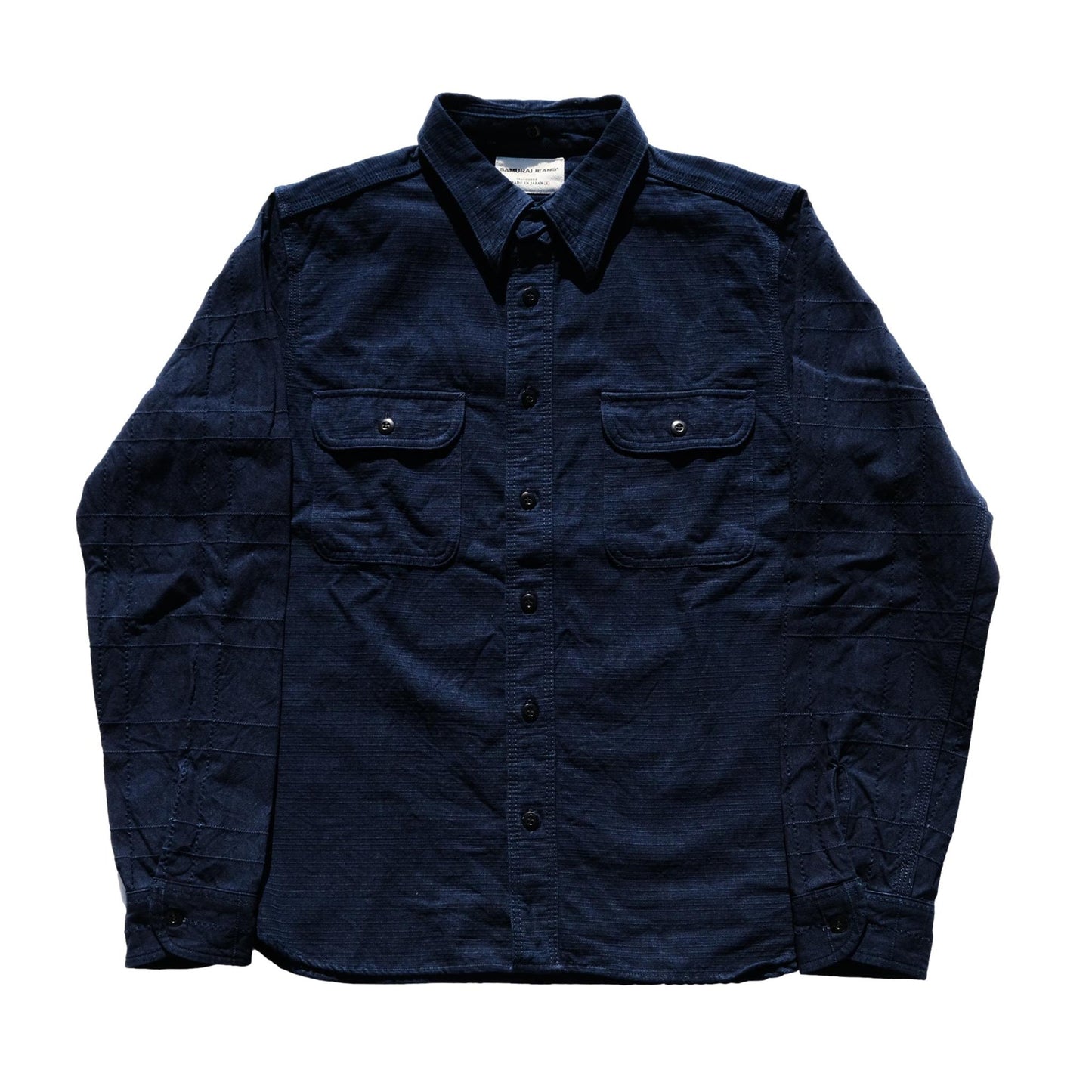 Samurai Jeans - SSS25-YRCW Double Indigo Work Shirt