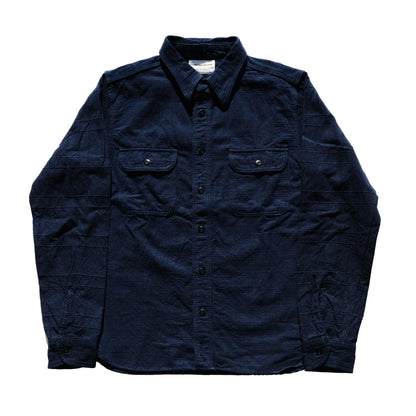 Samurai Jeans - SSS25-YRCW Double Indigo Work Shirt