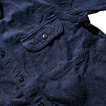 Samurai Jeans - SSS25-YRCW Double Indigo Work Shirt