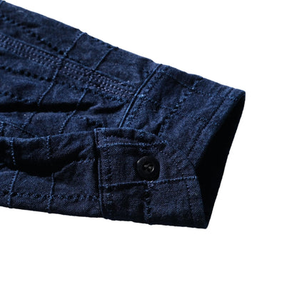 Samurai Jeans - SSS25-YRCW Double Indigo Work Shirt
