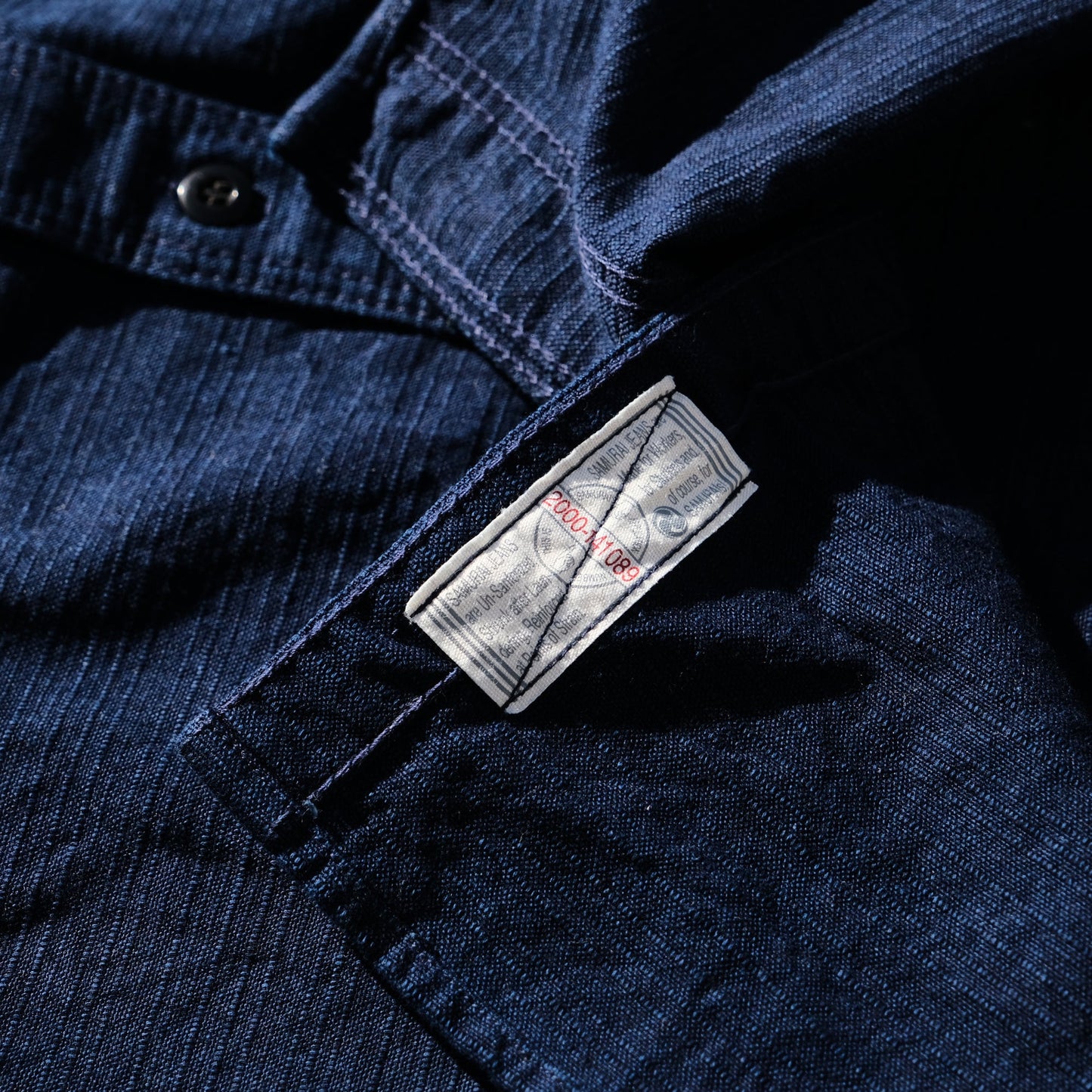 Samurai Jeans - SSS25-YRCW Double Indigo Work Shirt